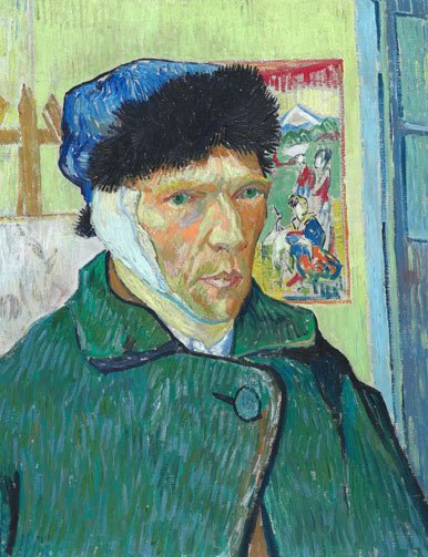 Self-Portrait with Bandaged Ear
