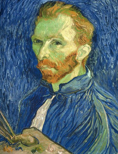 Self-Portrait with Palette (1889)