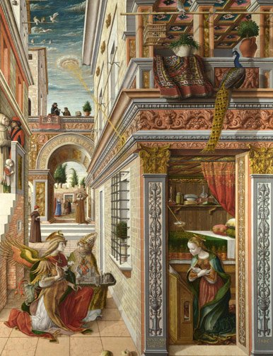 The Annunciation, with Saint Emidius 