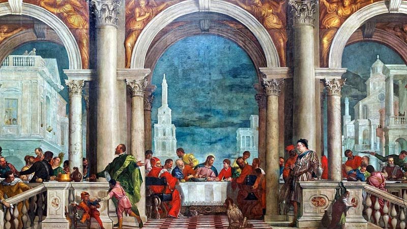  The Feast in the House of Levi – Paolo Veronese