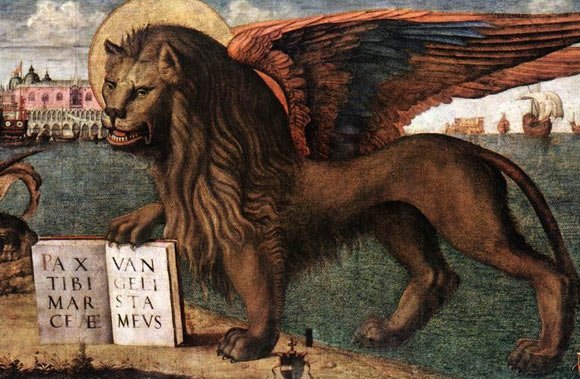 The Lion of St Mark 1516 – Vittore Carpaccio