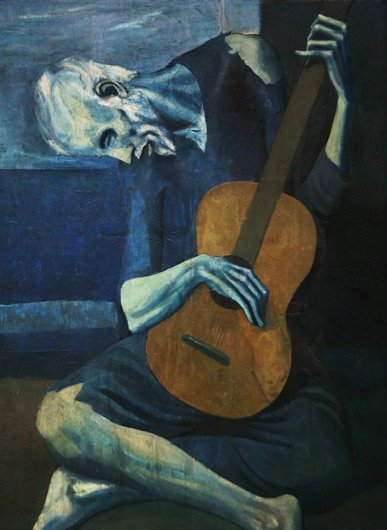 The Old Guitarist – Vincent van Gogh