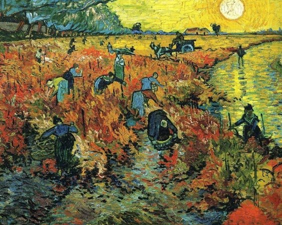 The Red Vineyard (1888)