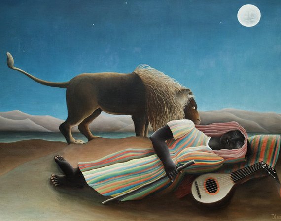 The Sleeping Gypsy – Henri Rousseau