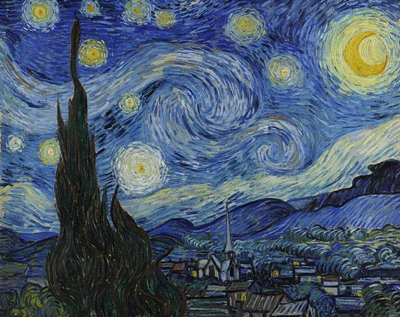 The Starry Night – Vincent van Gogh
