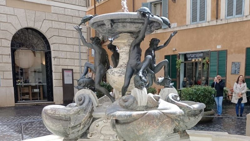 The Turtle Fountain (Fontana delle Tartarughe)