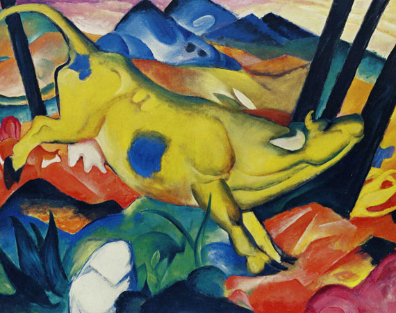 The Yellow Cow – Franz Marc