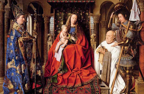 Virgin and Child with Canon van der Paele