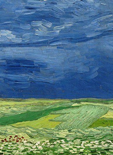 Wheat Field under Thunderclouds (1890)