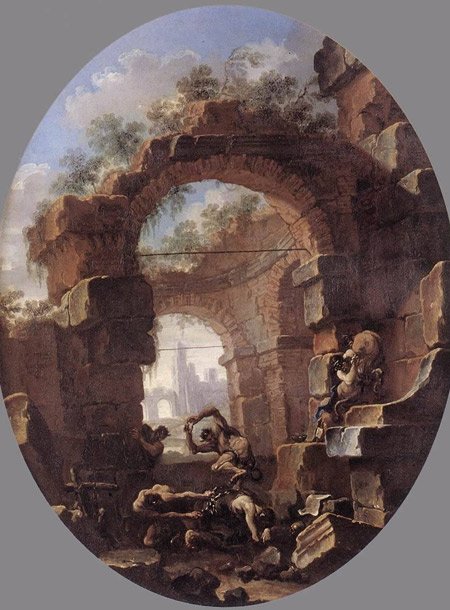 Anchorites Tempted by Demons – Salvator Rosa