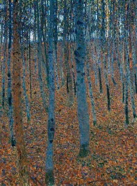 Beech Forest Buchenwald I – Gustav Klimt
