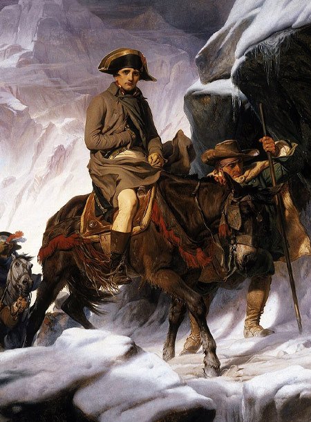 Bonaparte Crossing the Alps – Paul Delaroche