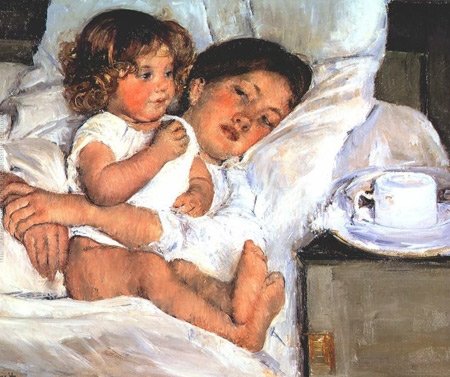 Breakfast in Bed – Mary Cassatt