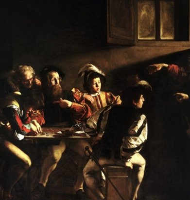 Caravaggio’s “The Calling of Saint Matthew” – Church of San Luigi dei Francesi