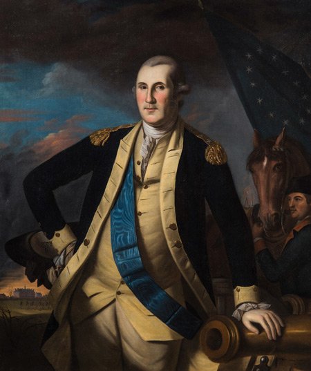 George Washington at the Battle of Princeton – Charles Willson Peale