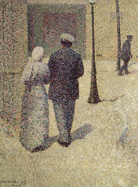 Couple in the Street Charles – Charles Théophile Angrand