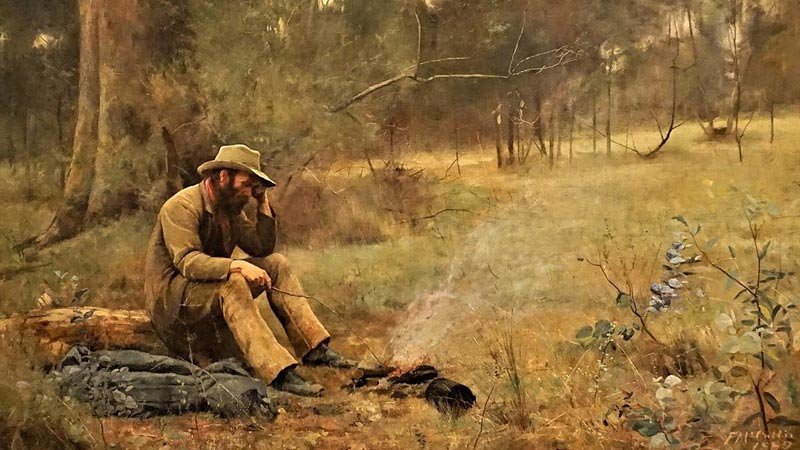 Down on His Luck – Frederick McCubbin
