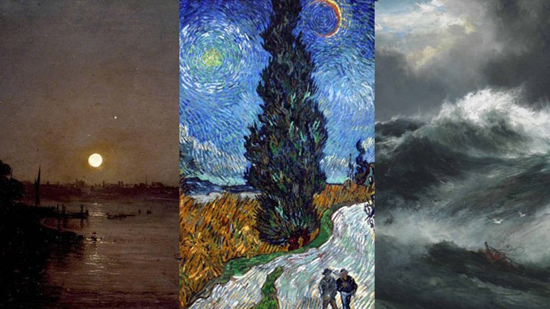 Famous Moon Paintings