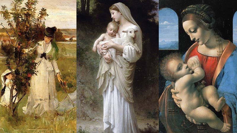 Famous Paintings of Mother and Child