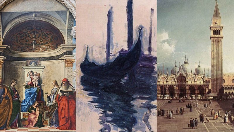Famous Paintings of Venice