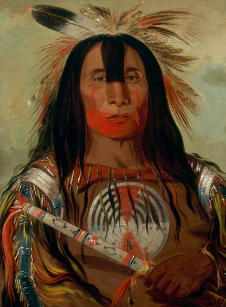 Buffalo Bulls Back Fat, Head Chief, Blood Tribe – George Catlin