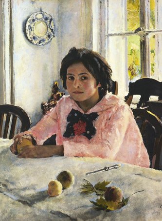 Girl with Peaches – Valentin Serov