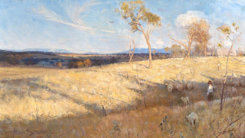 Golden Summer, Eaglemont – Arthur Streeton