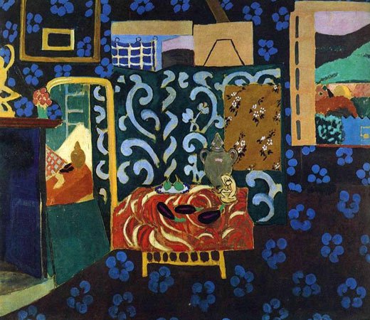 Interior with Aubergines