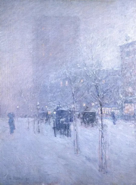 Late Afternoon, New York, Winter, 1900