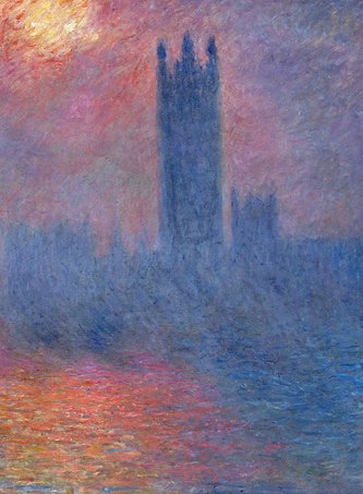 London, Houses of Parliament – Claude Monet