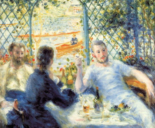 Lunch at the Restaurant Fournaise – Pierre-Auguste Renoir