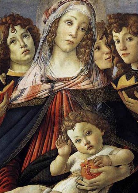 Madonna of the Pomegranate – Sandro Botticelli
