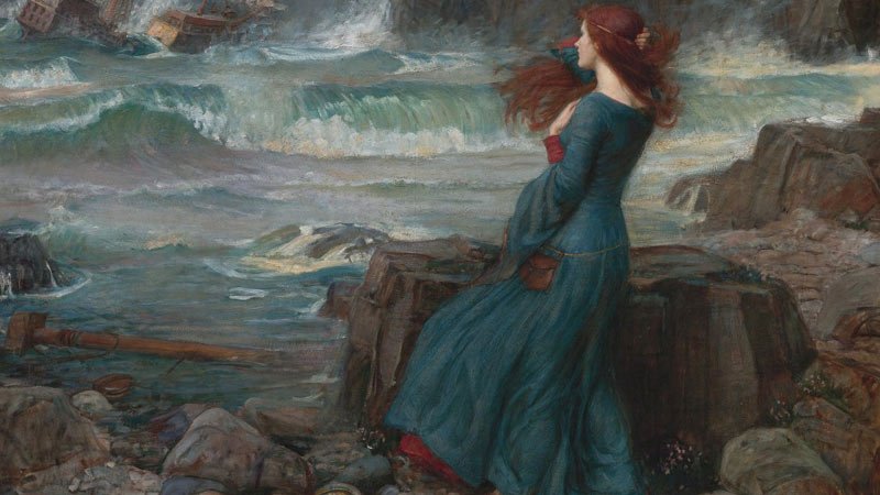 Miranda – The Tempest – John William Waterhouse