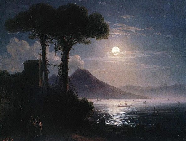 Moonlight in Naples – Ivan Aivazovsky