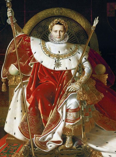 Napoleon I on His Imperial Throne – Jean Auguste Dominique Ingres