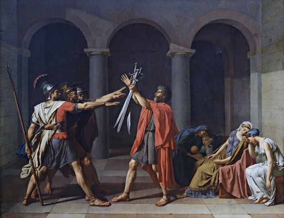 Oath of the Horatii – Jacques-Louis David