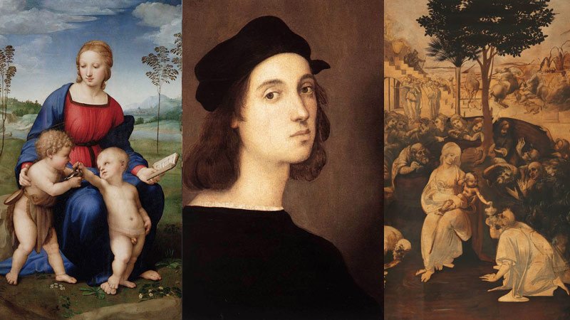 Paintings in the Uffizi Gallery