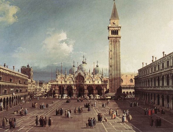 Piazza San Marco with the Basilica