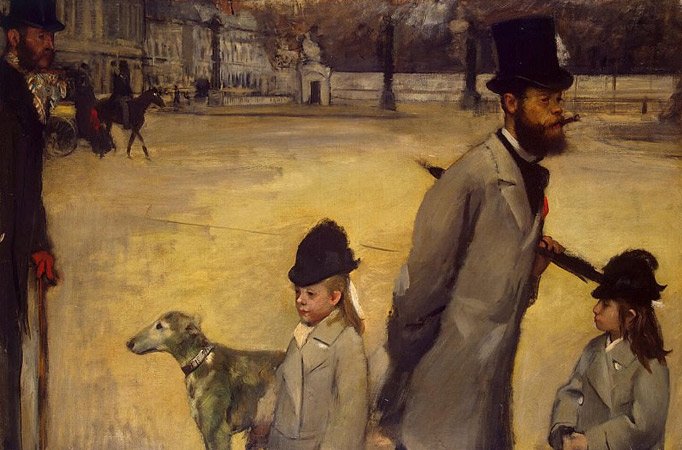 Place de la Concorde – Edgar Degas