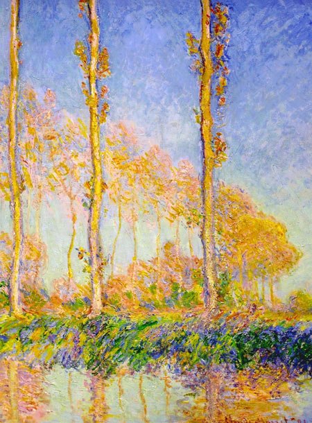 Poplars– Claude Monet