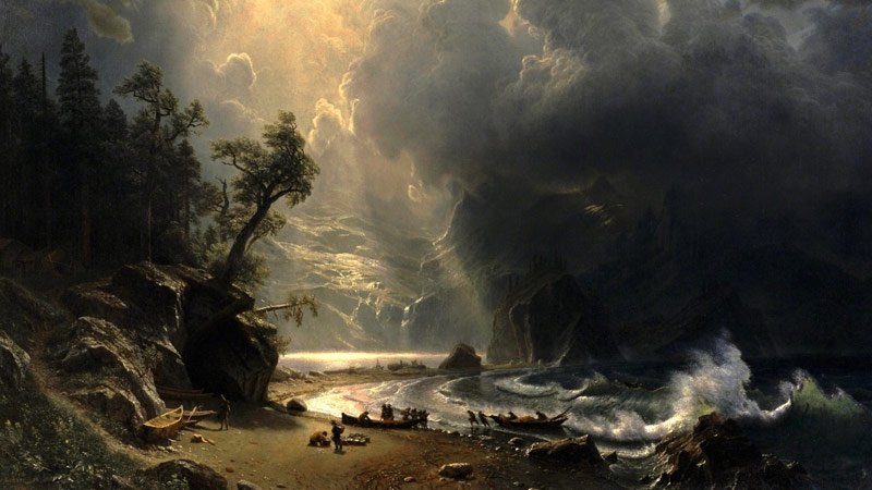 Puget Sound on the Pacific Coast