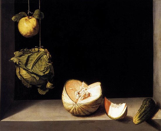 Quince, Cabbage, Melon, and Cucumber