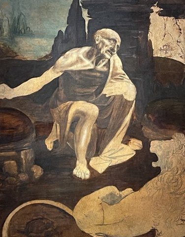 Saint Jerome in the Wilderness – Leonardo da Vinci