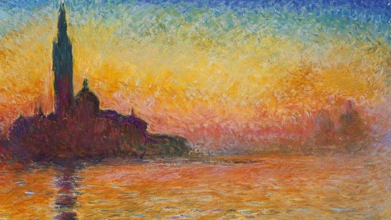 San Giorgio Maggiore at Dusk – Claude Monet