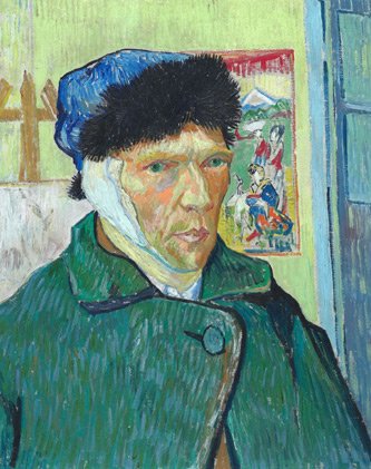 Self-Portrait with Bandaged Ear – Vincent van Gogh
