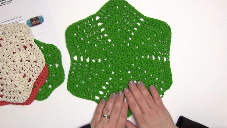 Shaped Washcloth