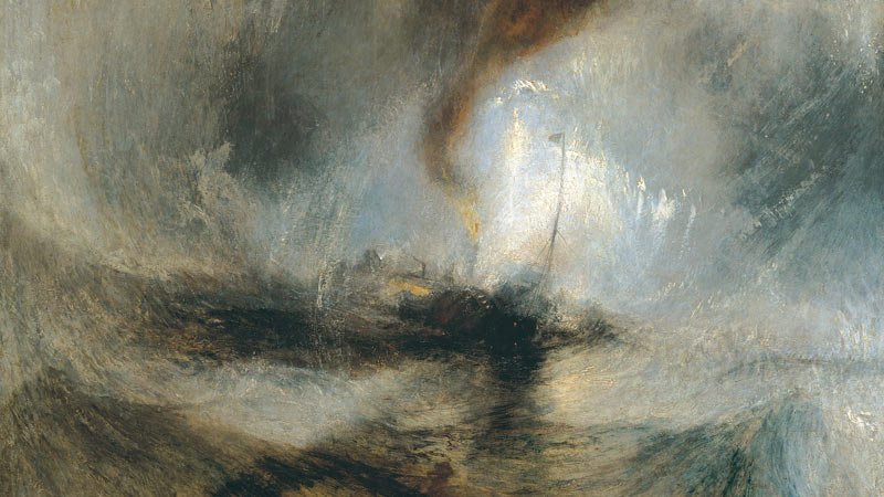 Snow Storm: Steam-Boat off a Harbour’s Mouth