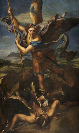St. Michael Vanquishing Satan – Raphael