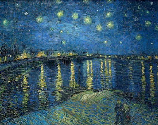 Starry Night Over the Rhône – Vincent van Gogh