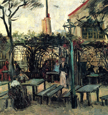Terrace of a Cafe on Montmartre (La Guinguette)